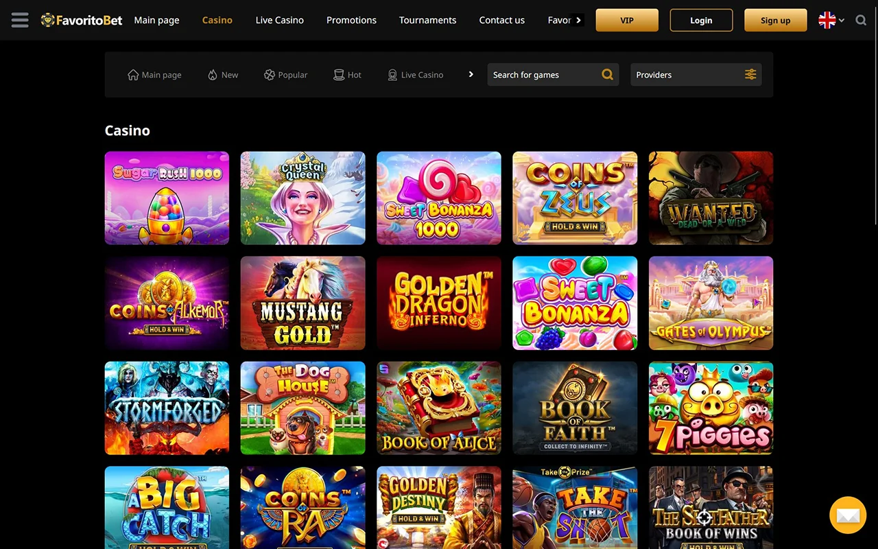 FavoritoBet Games FavoritoBet Games